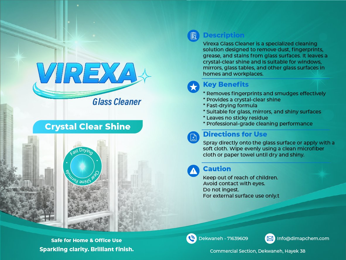 Virexa Glass Cleaner
